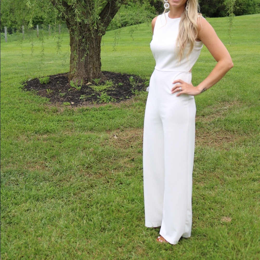 White Jumpsuit